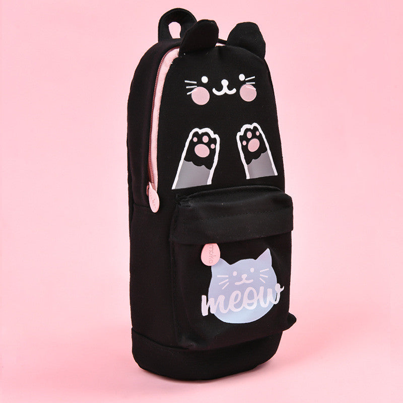 Cute Cat Schoolbag Pencil Case
