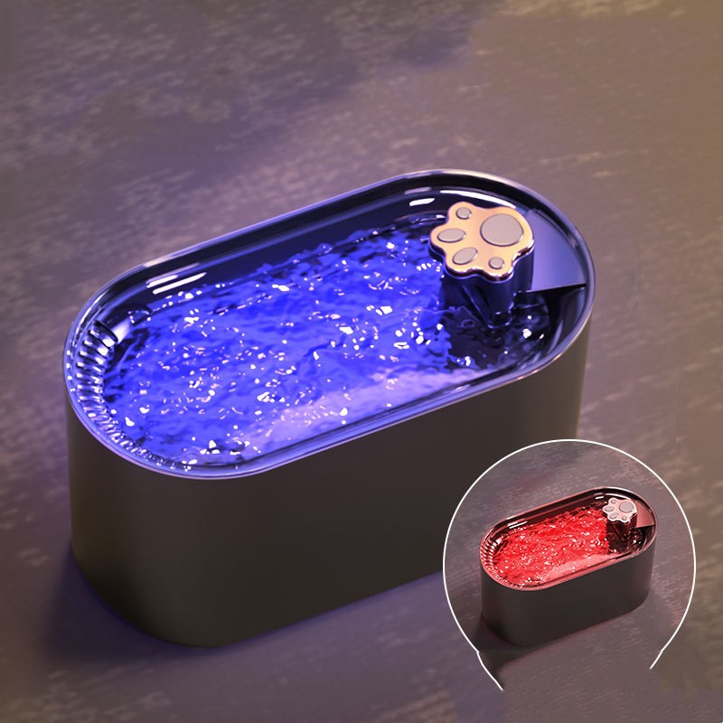 LED Cats Water Fountain
